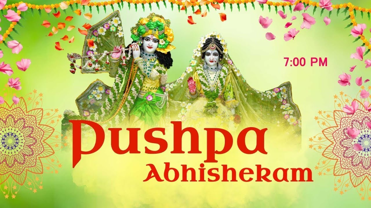 Vasant Panchami Special Pushpa Abhishek | 23-01-2026 | ISKCON Abids Hyderabad