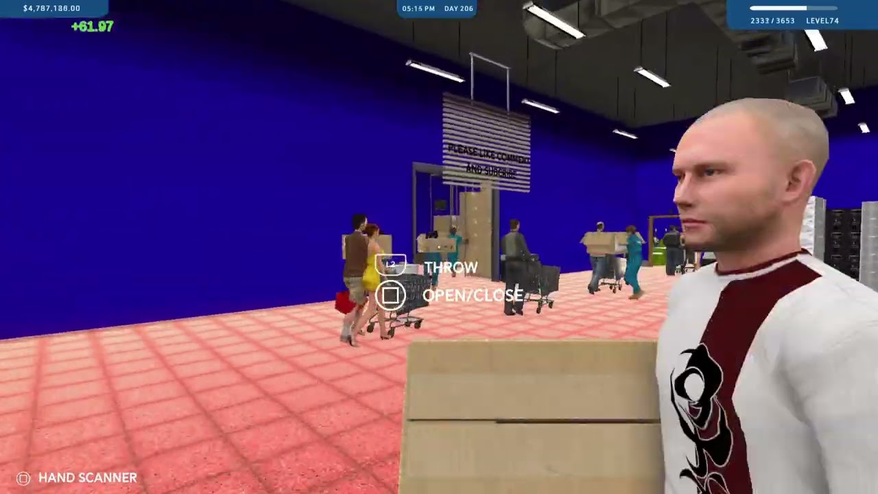 HyperMarket Simulator store level 74
