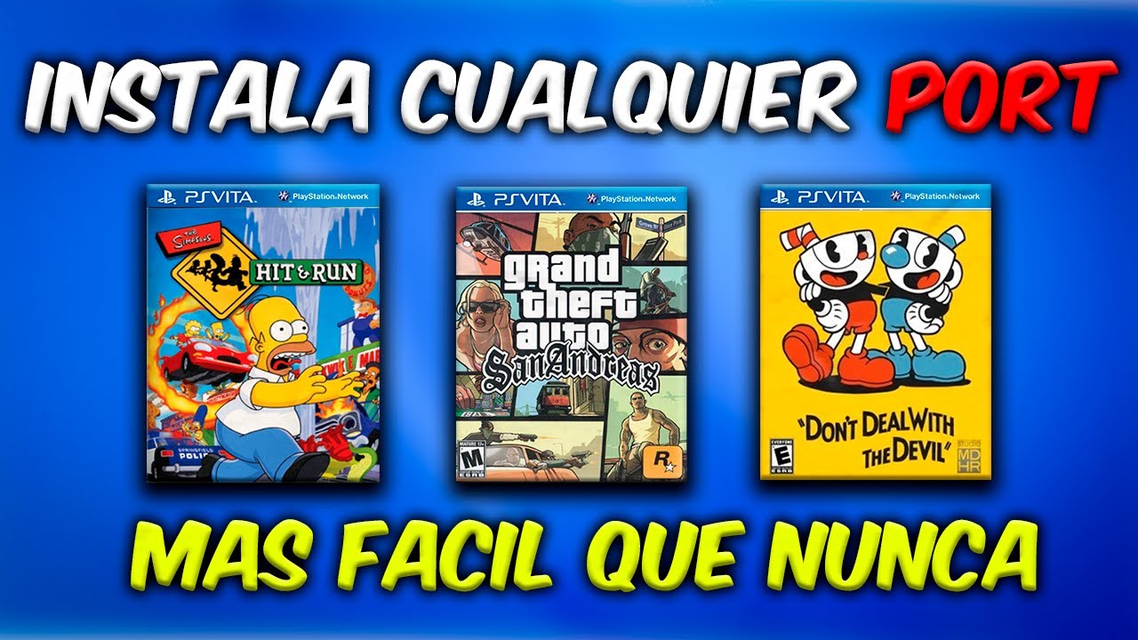 Instala cualquier Port en Tu PSVITA Guia Completa + regalito