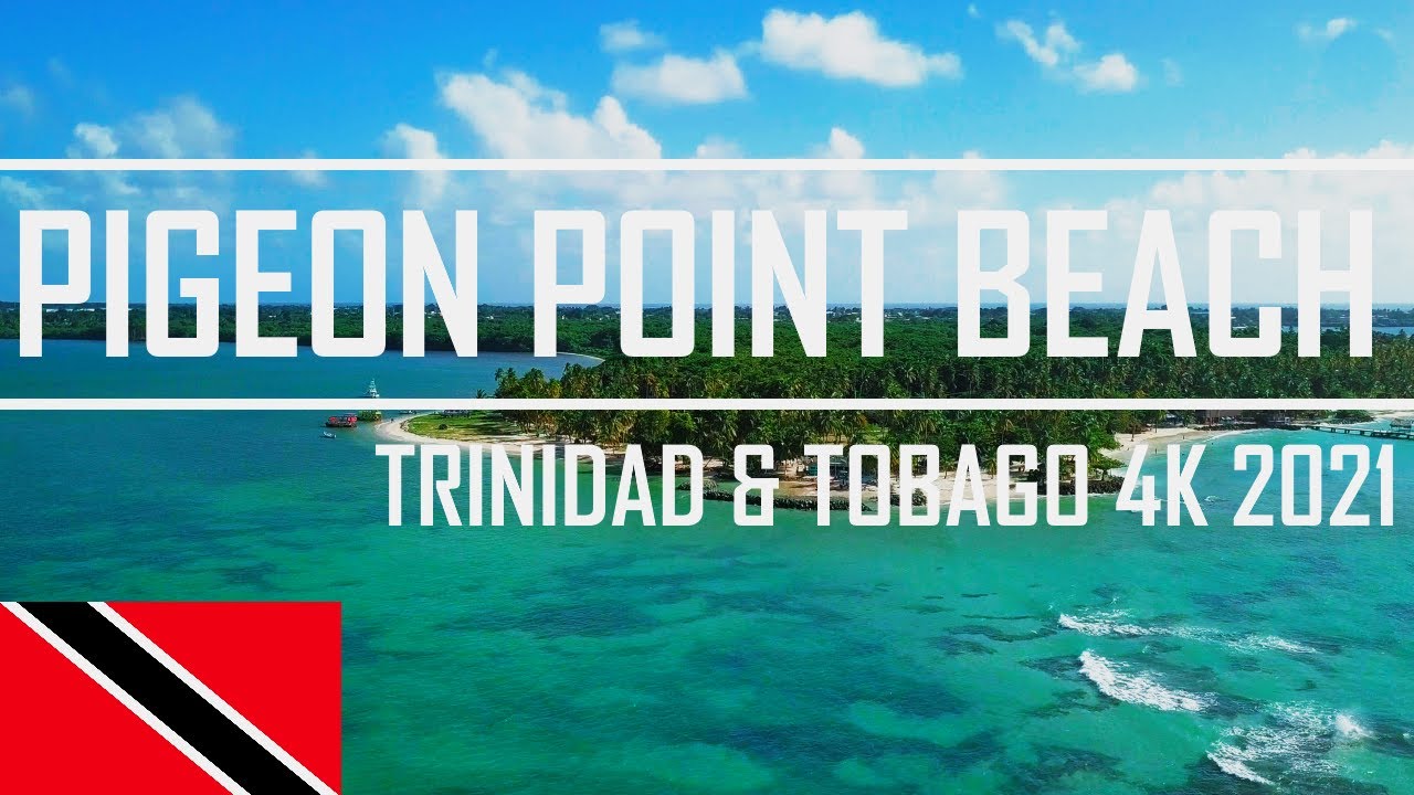 Trinidad and Tobago : Pigeon Point Heritage Park 4K Drone Footage 2021