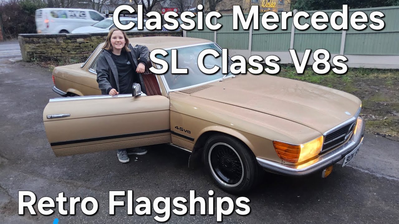 Retro Mercedes V8s vlog