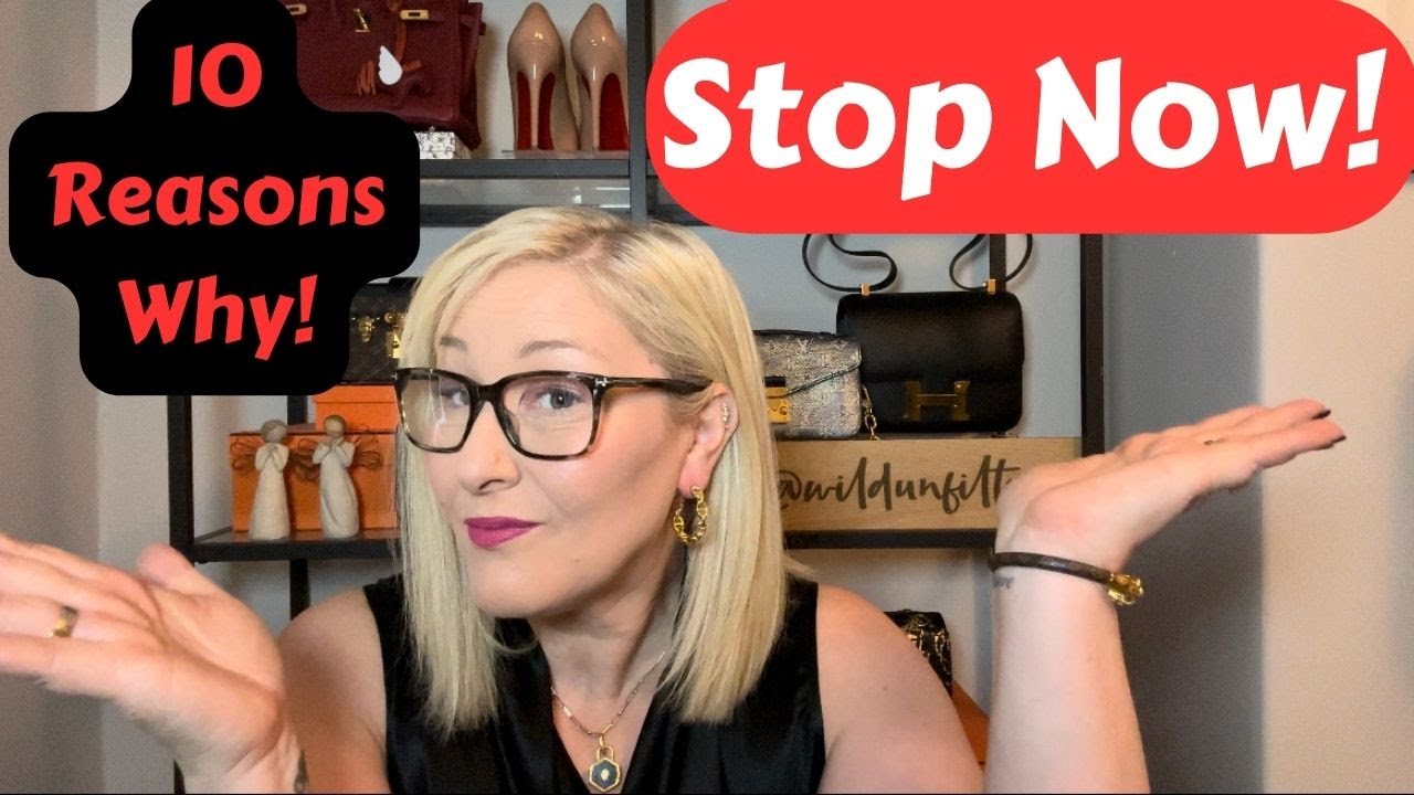 Перестаньте покупать дорогие сумки! 10 ​​причин, почему это плохая идея!