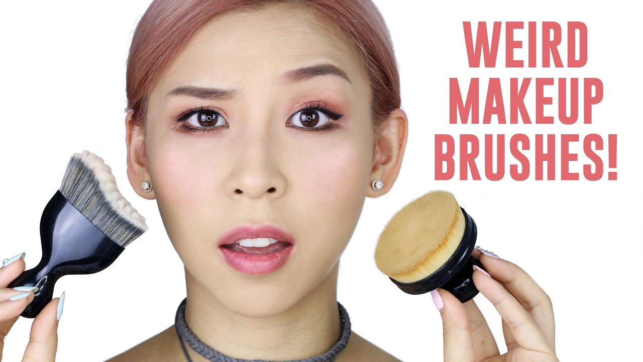 Weird Foundation Brushes - TINA TRIES IT