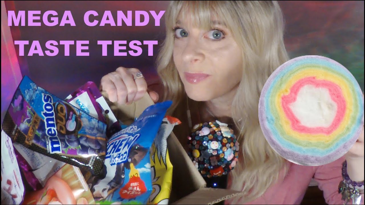 ASMR HUGE Candy Haul & Mukbang | Gummies, Mochi, Hi-Chew, Sour Candy