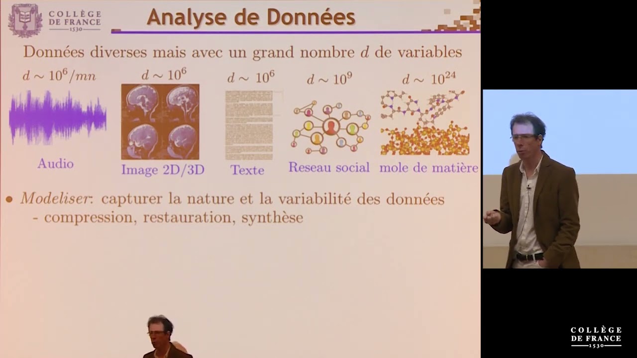 L'apprentissage par réseaux de neurones profonds (1) - Stéphane Mallat (2018-2019)