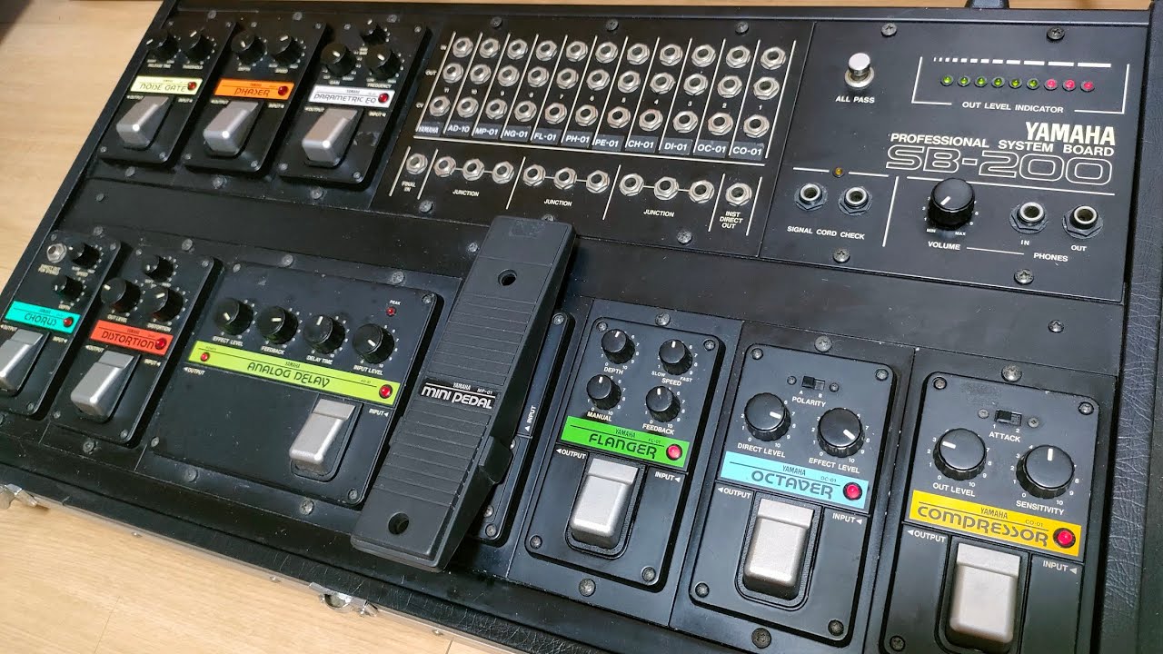 Yamaha SB-200 Professional Sound Board Quick Improv Demo (w/ talking)