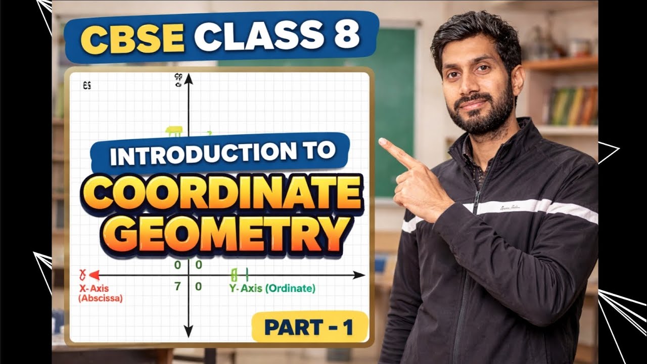 Class 8 maths||Introduction to Coordinate Geometry || Basics Explained