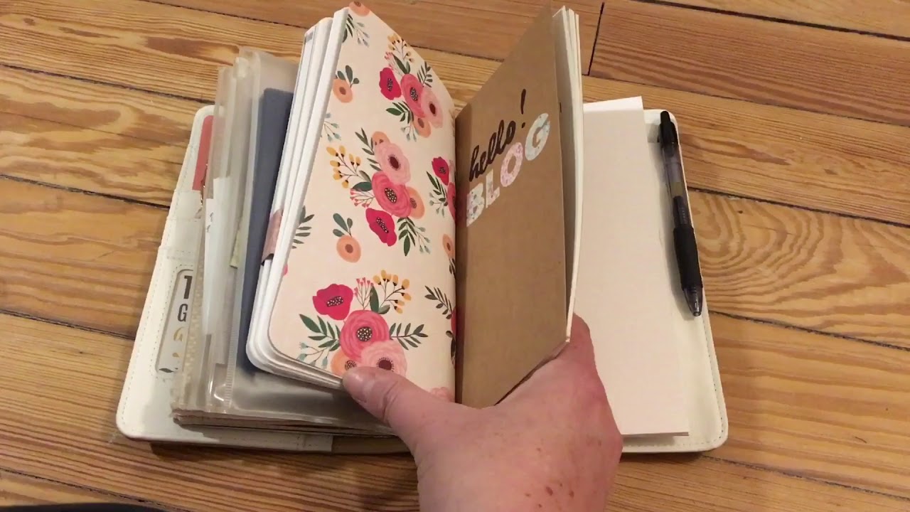 Travelers Notebook Setup - Websters Pages