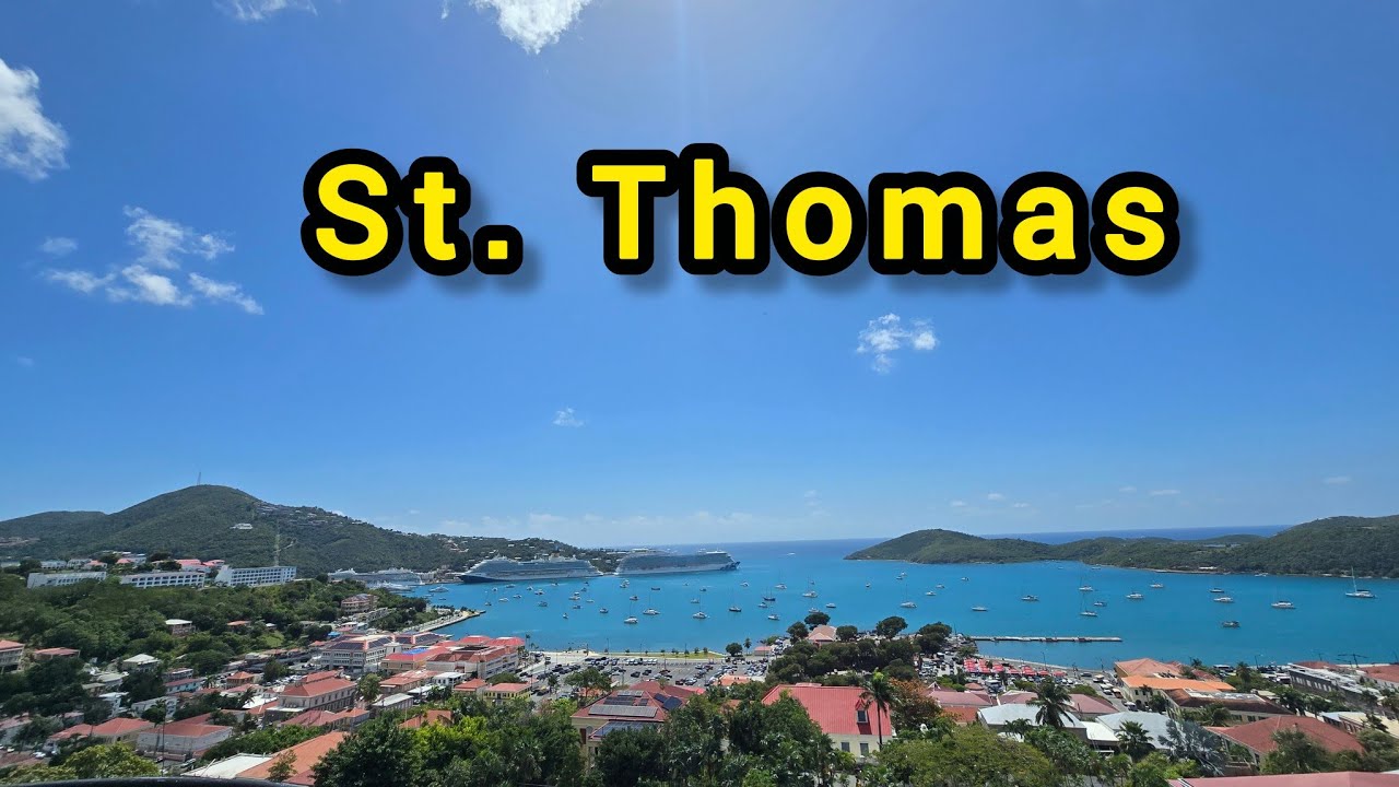 Exploring St. Thomas, US Virgin Islands on Carnival Venezia.