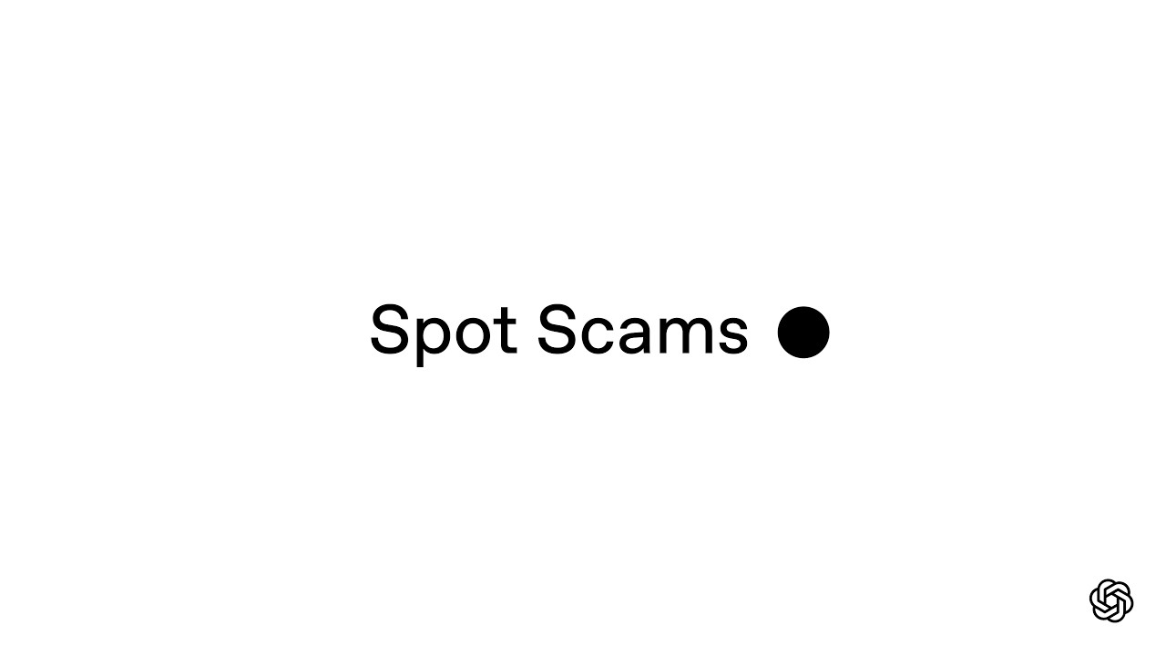 How to Spot Scam Messages with ChatGPT | OpenAI Academy
