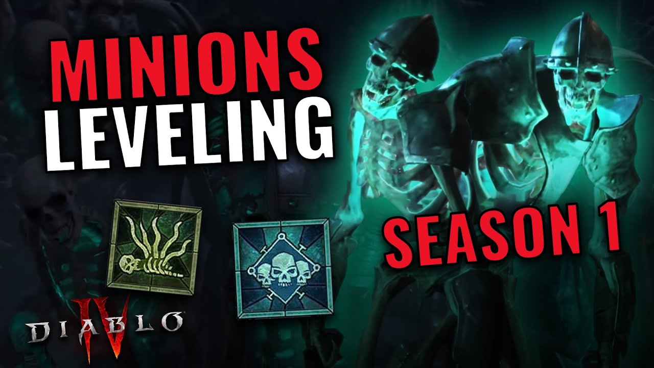 Best Necromancer Leveling Build Season 1 | Minion Build Guide