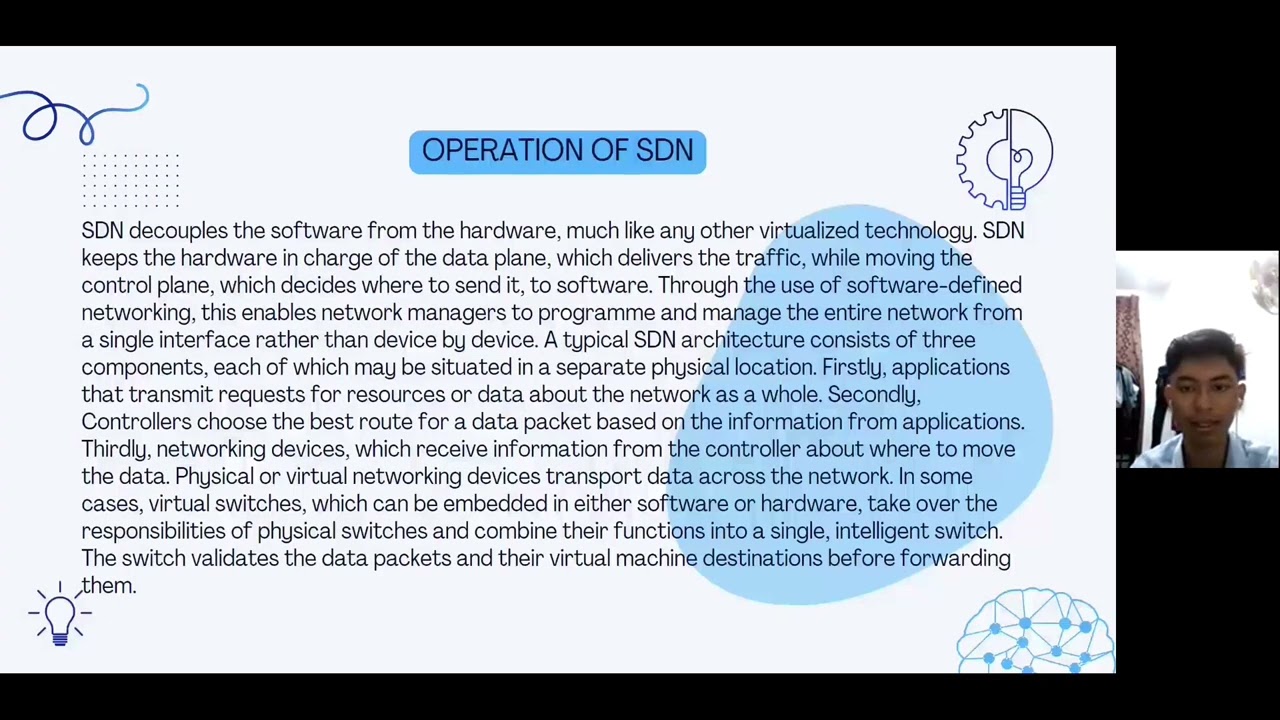 Software Defined Network (SDN) presentation