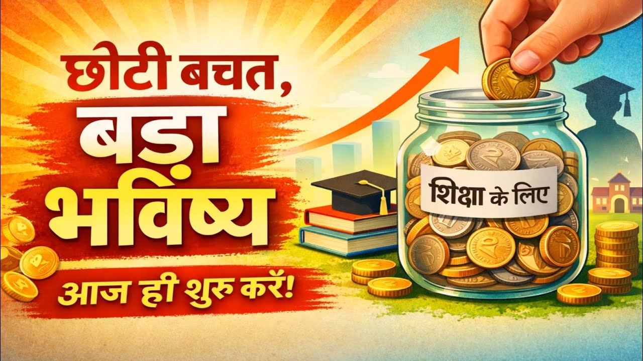 Kids Education Jar Challenge – Small Daily Savings Big Future
