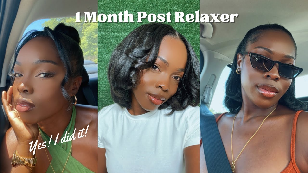 I Relaxed My Texturized Hair! Starting a New Hair Journey!