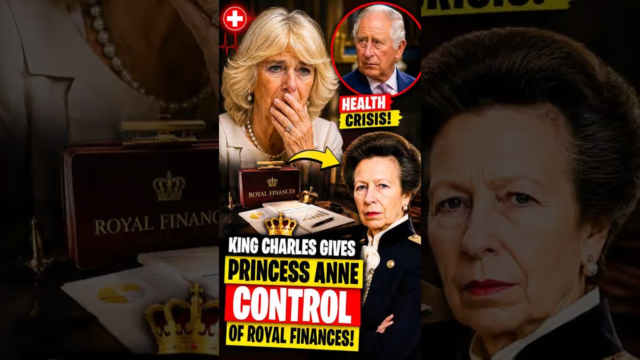ANNE TAKES CONTROL Of Royal Finances! 😱 #PrincessAnne #RoyalFamily #RoyalNews