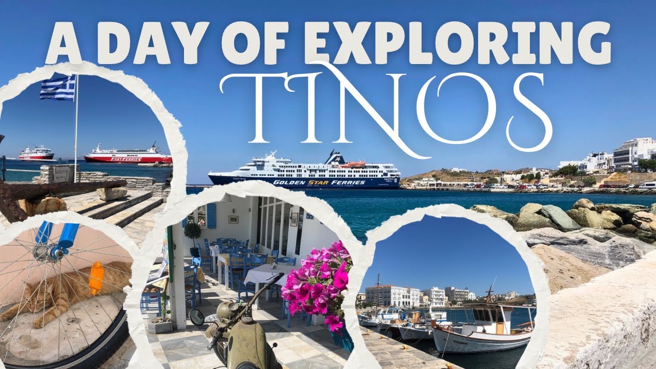 Perfect day in Tinos 🇬🇷 | Onar Hotel Tour, Seaside Walks, Bougainvillea Streets + Island Adventures!