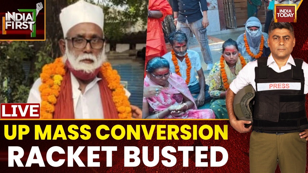India First With Gaurav Sawant LIVE: Chhangur Baba Arrested For Alleged Religious Conversion Racket
