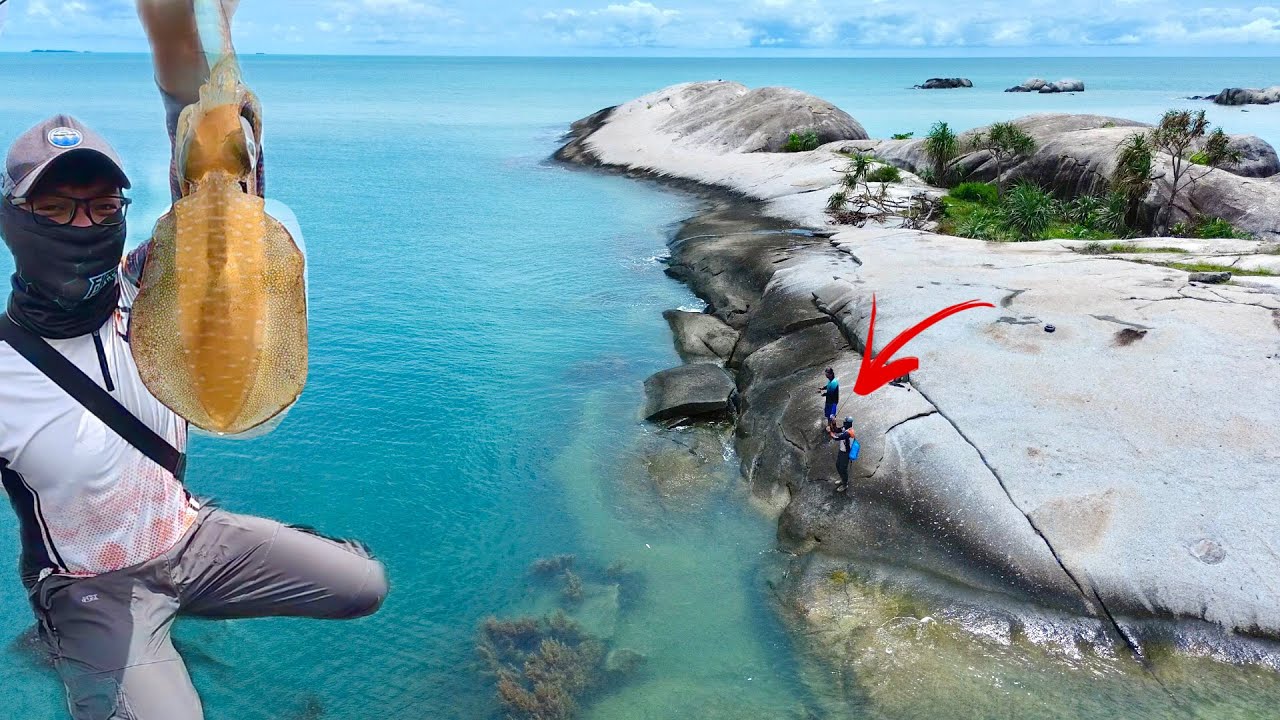 CATCH AND COOK , LANDBASE CASTING MANCING CUMI DARI BATU BESAR