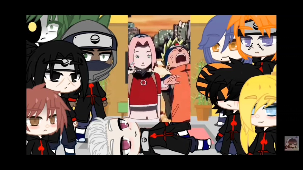 Akatsuki reacts to Sakura