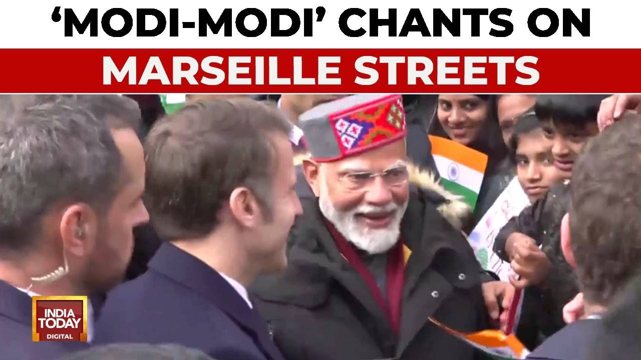 PM Modi In France: Modi And Macron Unveil Indian Consulate in Marseille