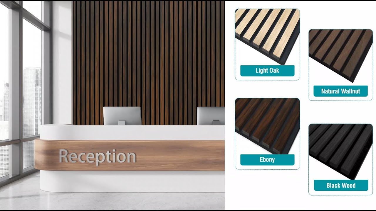 Transform Any Room with Parrot Slatted Wall Panels | Stylish Acoustic Feature Wall