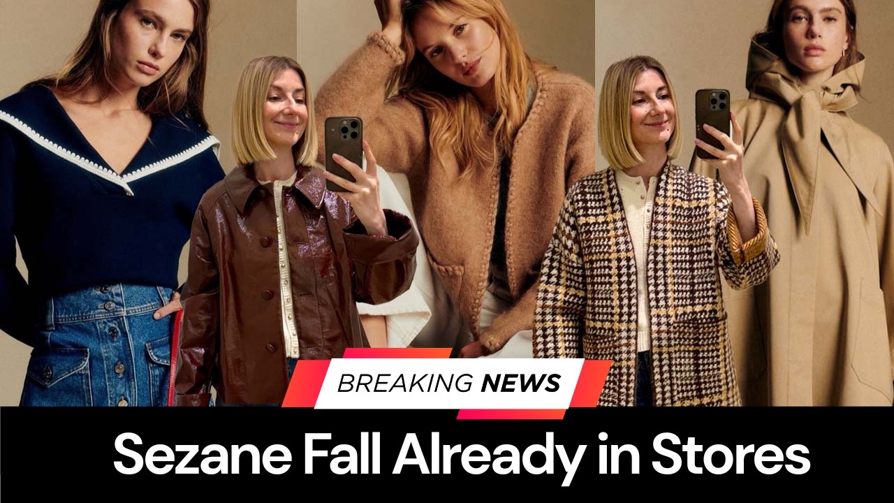 *JUST IN* Sezane Fall Collection Try On Review ✨ Lucie Jacket, Gary Bag, Naya Jumper, Gabrio Coat