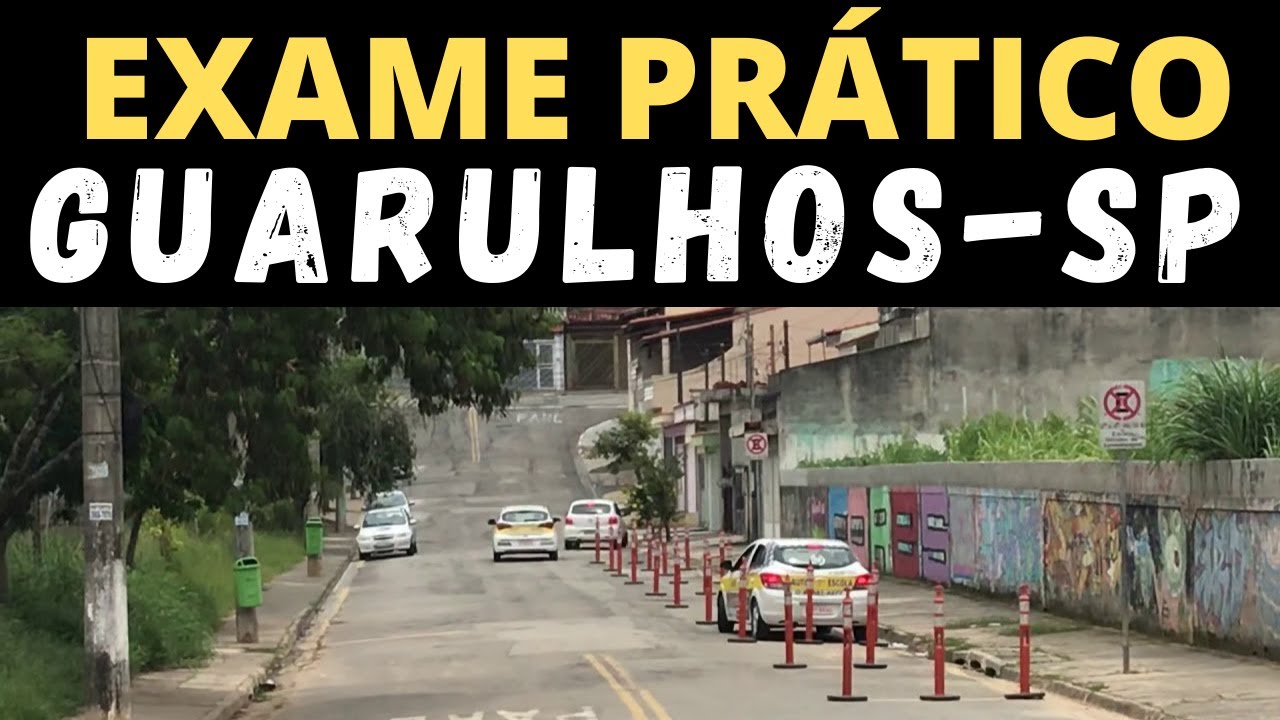ÁREA DE PERCURSO DETRAN GUARULHOS-SP
