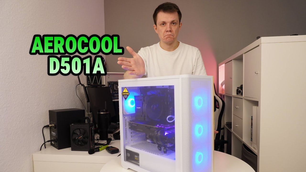 Бюджетный корпус с деревянным акцентом &mdash; Aerocool D501A. Обзор и температурный тест.