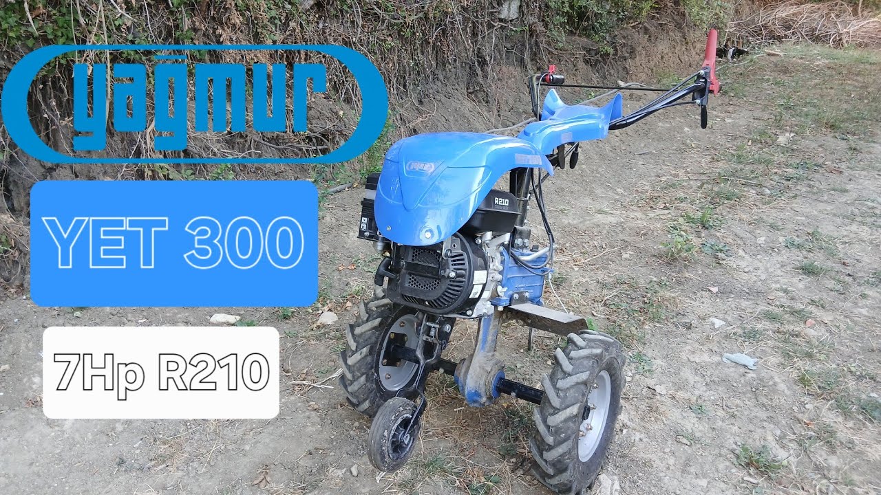 Yağmur YET 300 Benzinli Çapa Makinesi İnceleme 