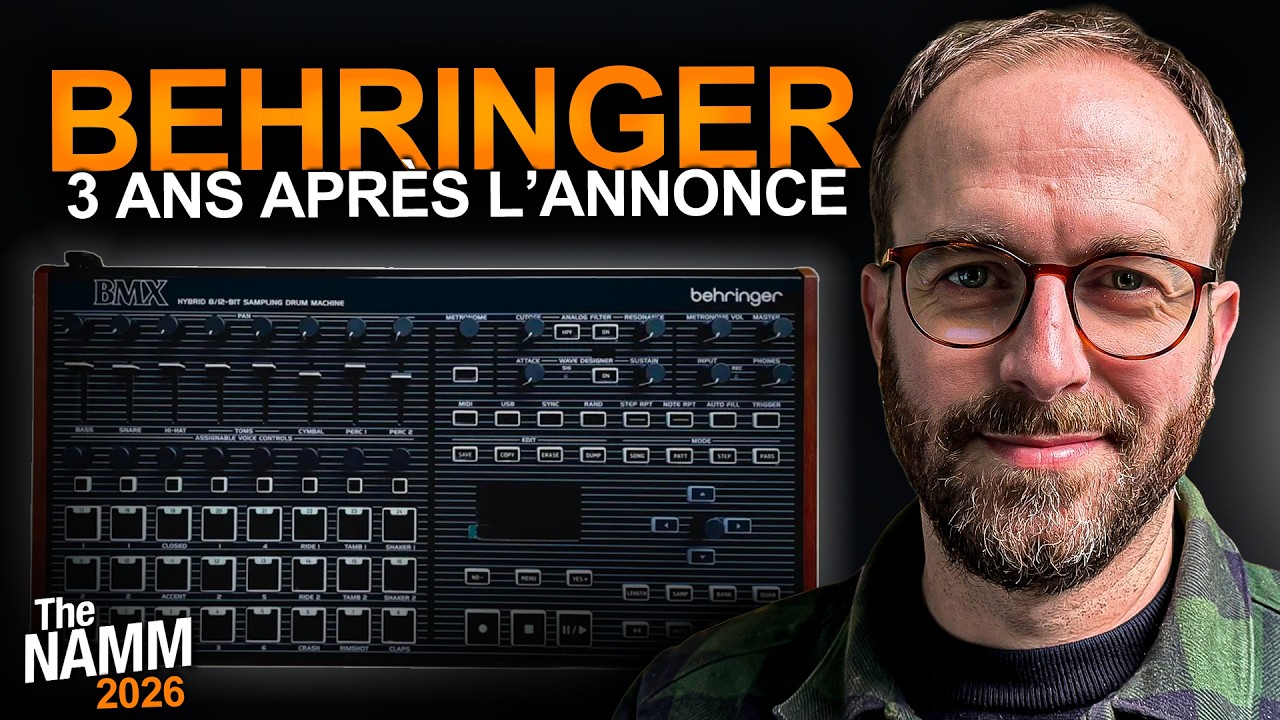 Un modèle iconique en plus dans le catalogue Behringer