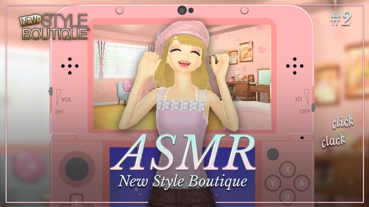 ASMR ✧ Una tarde cozy en la boutique 👗 New Style Boutique #2 (Nintendo 3DS) [susurros, binaural]