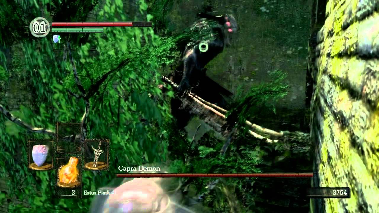 Dark Souls Walkthrough: Capra Demon
