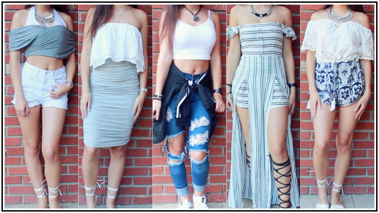 OOTW: First Week of Senior Year ♡ 7 Outfits! ♡ xlivelaughbeautyx