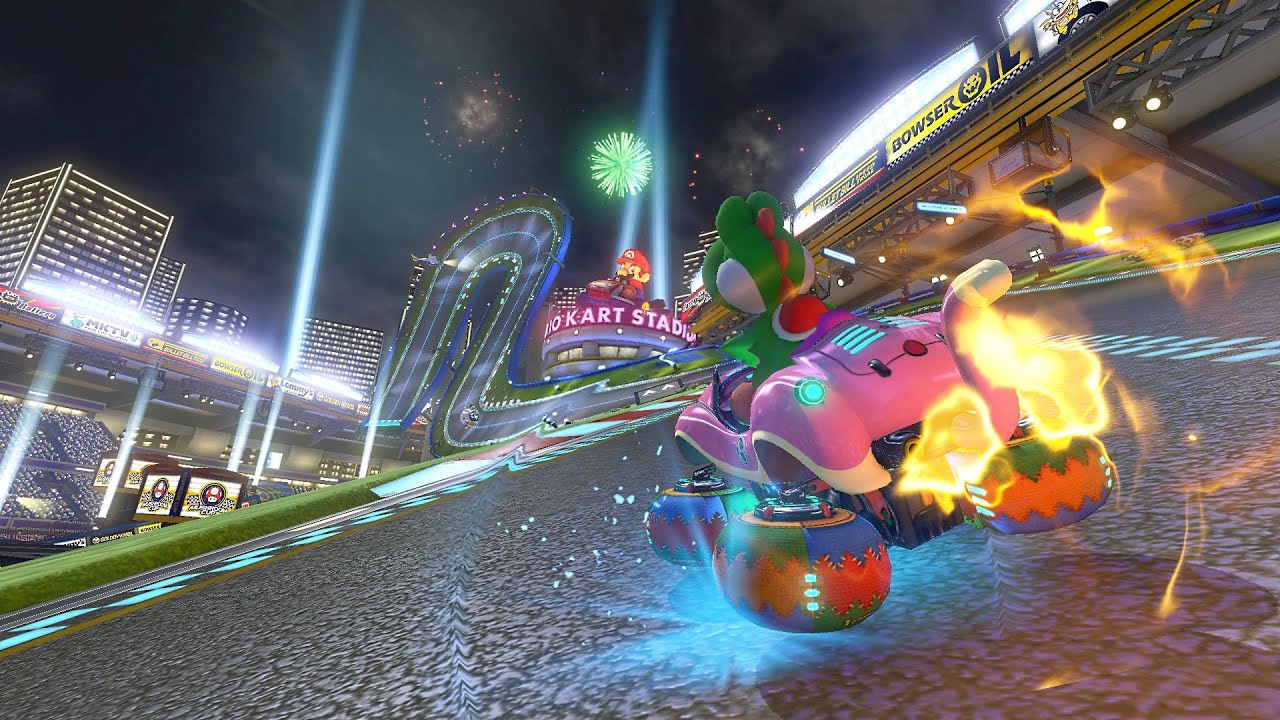 Mario Kart Stadium [150cc] - 1:33.966 - Byron (Mario Kart 8 Deluxe World Record)