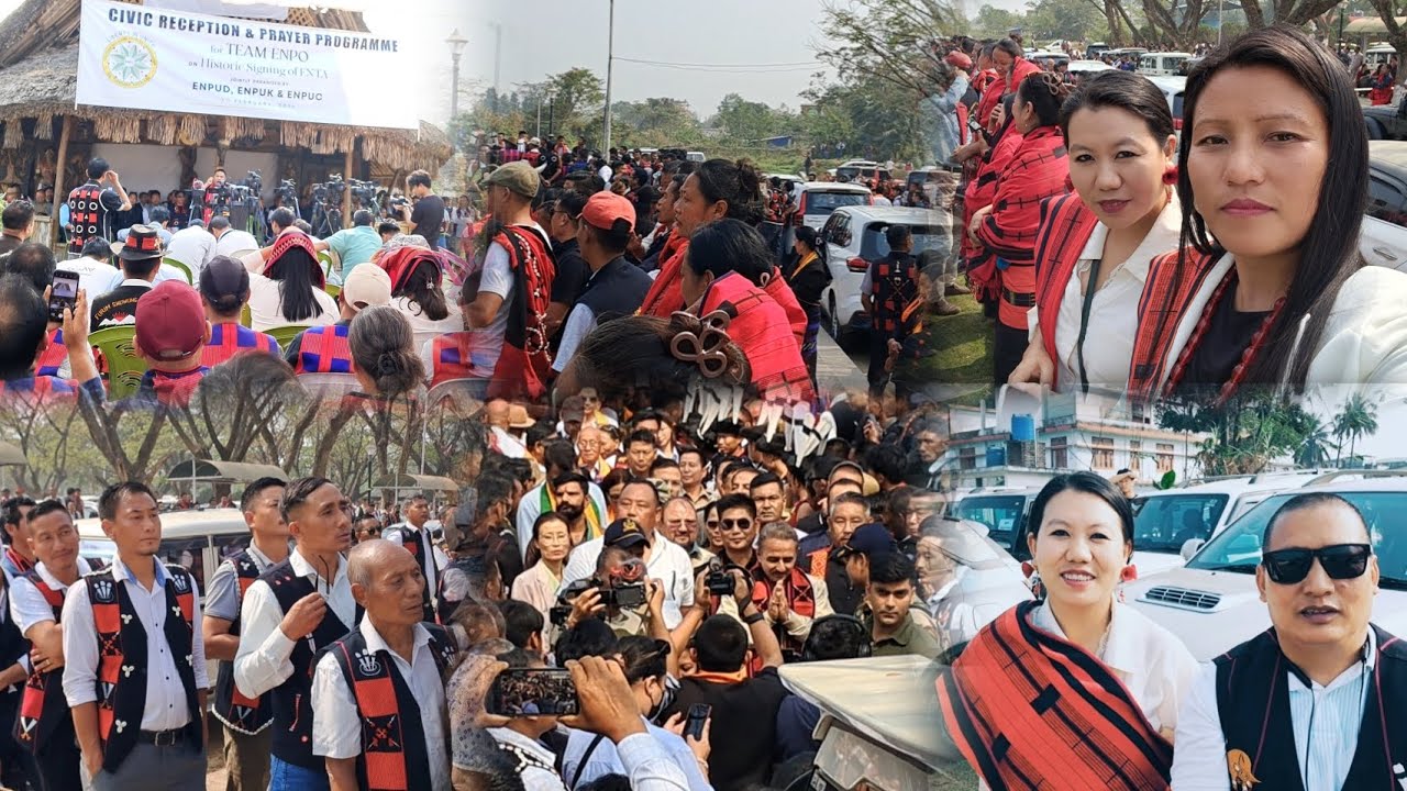 Today Civic Reception & Prayer programme of  Team ENPO.