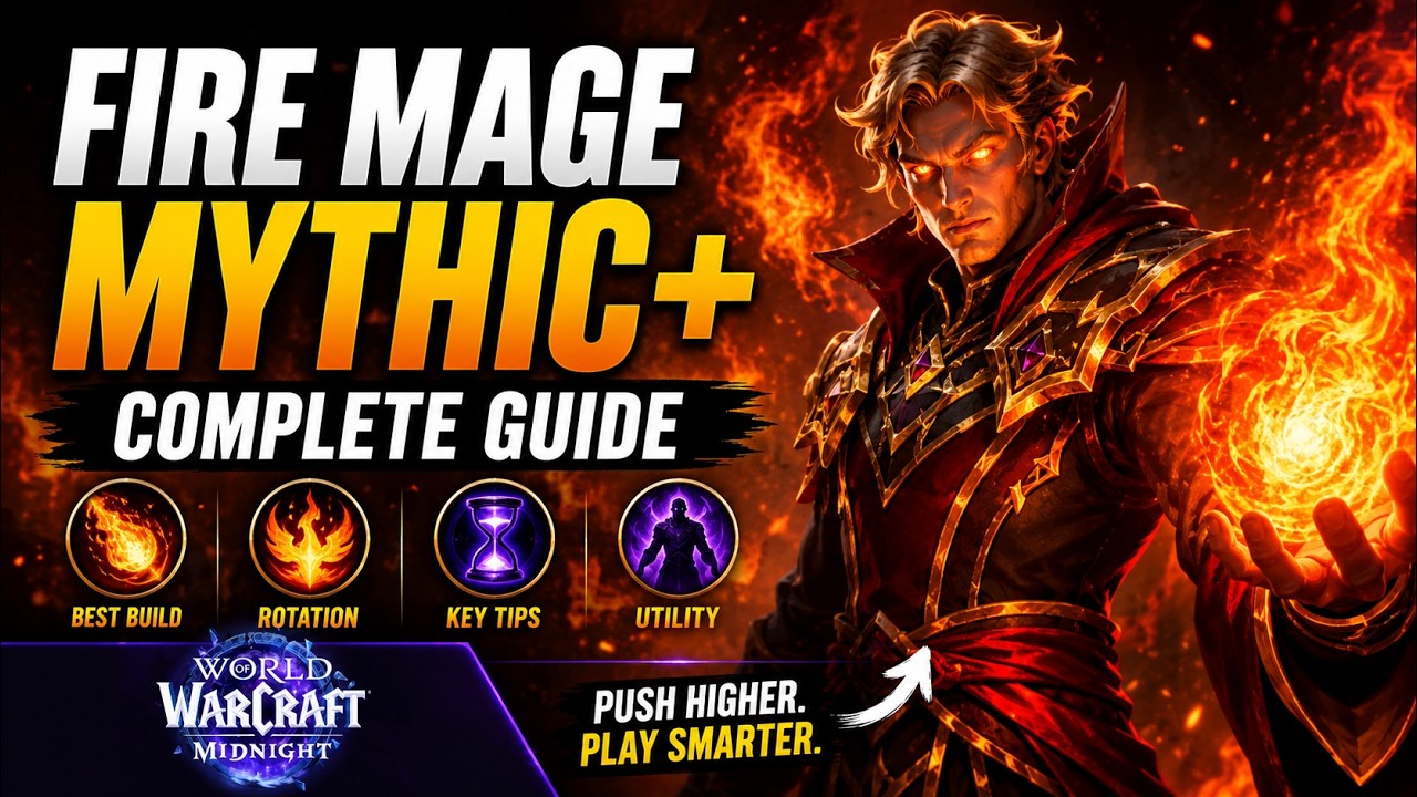 The ONLY Fire Mage Mythic+ Guide You Need | Midnight Season 1