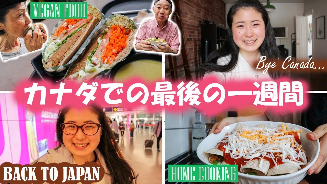カナダでの最後のVLOG!!!｜モントリオールへ小旅行🌱Yuka