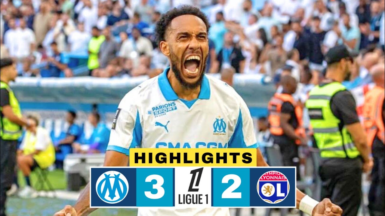 Marseille vs Lyon 3-2 Resum&eacute; | Igor Paixao Goal | Ligue 1 Highlights | Endrick Assist | Aubameyang