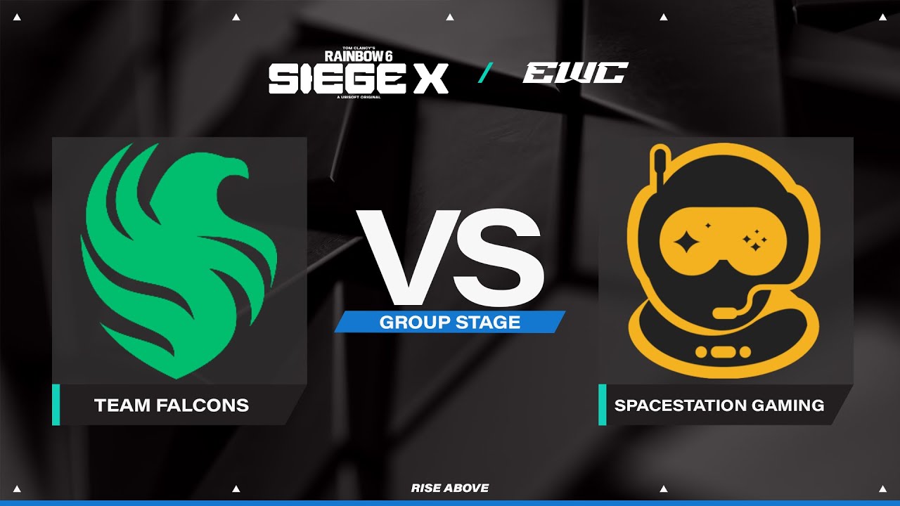 Team Falcons vs Spacestation Gaming | R6 Siege X at EWC 25 - Day 1 - Group Stage