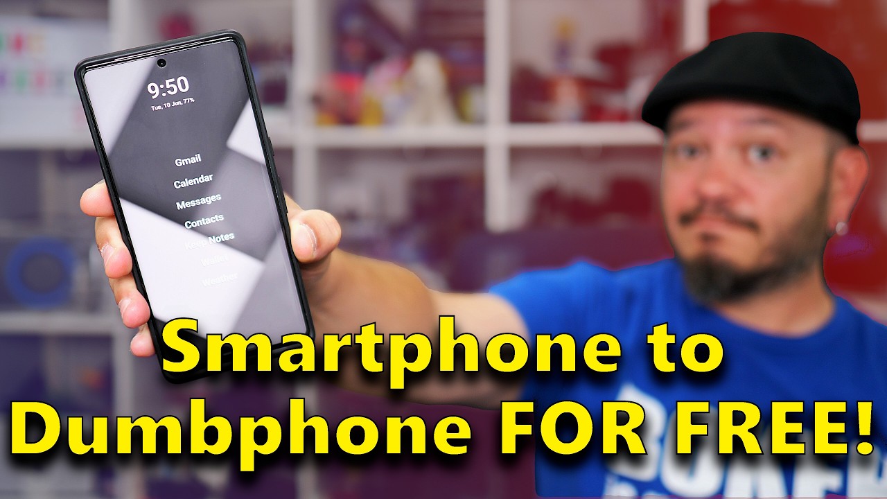 I've been turning Smartphones into Dumb Phones for YEARS! Make your phone 