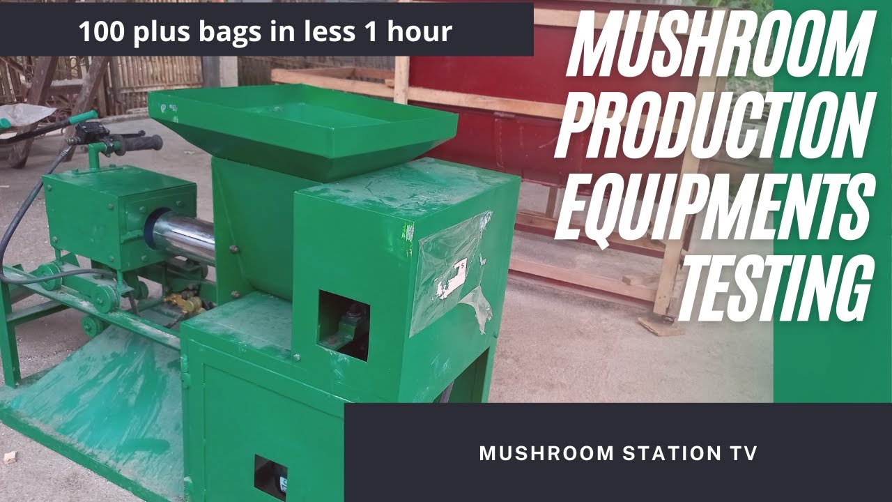 Testing our Mushroom Production Equipment | Mushroom Farming Philipppines