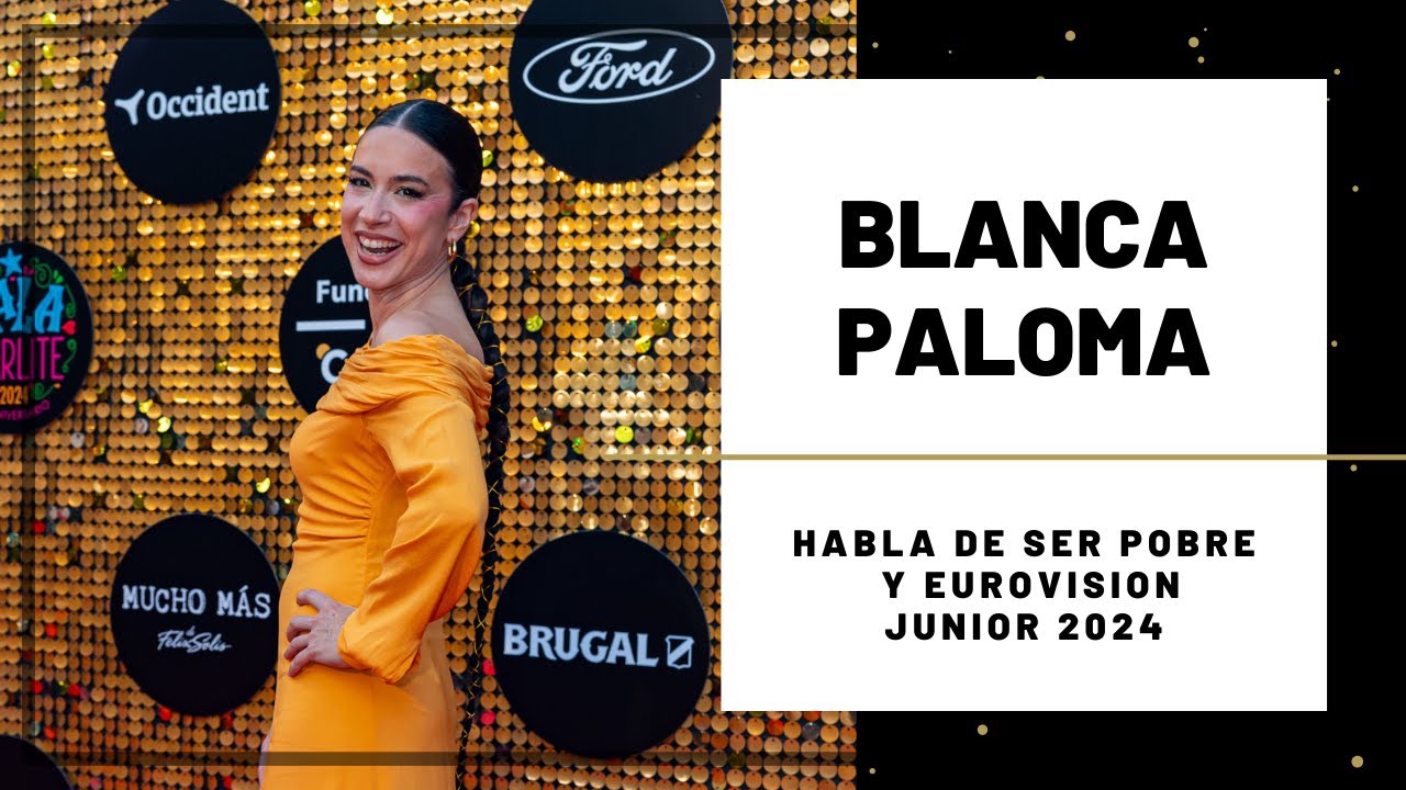 BLANCA PALOMA habla de EUROVISION JUNIOR 2024 y SER POBRE | Hoy Magazine
