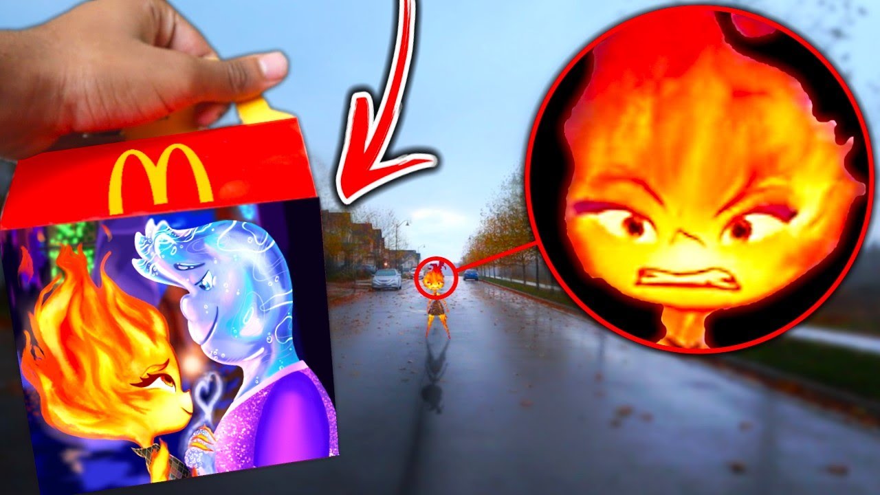 Не заказывайте Хэппи Мил от Elemental в McDonald's! *Фильм Elemental*