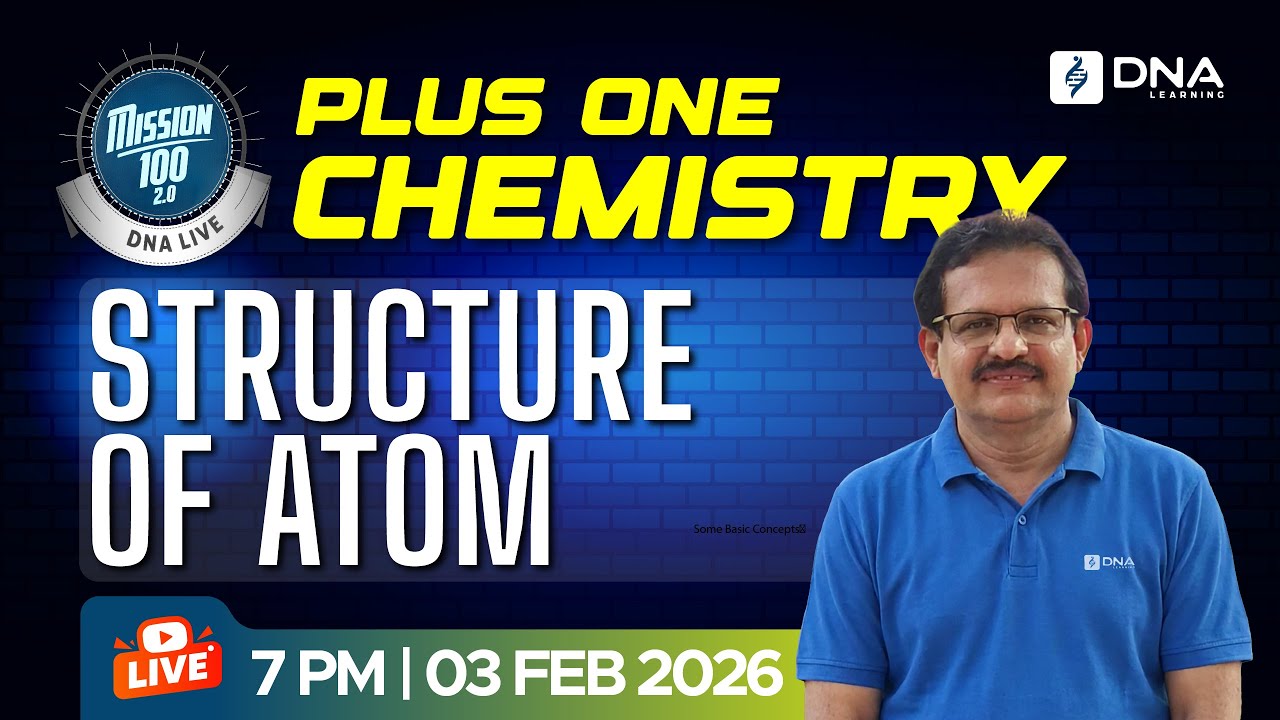 Struggling with Structure of Atom? 🔥 Join This PLUS ONE CHEMISTRY LIVE Class