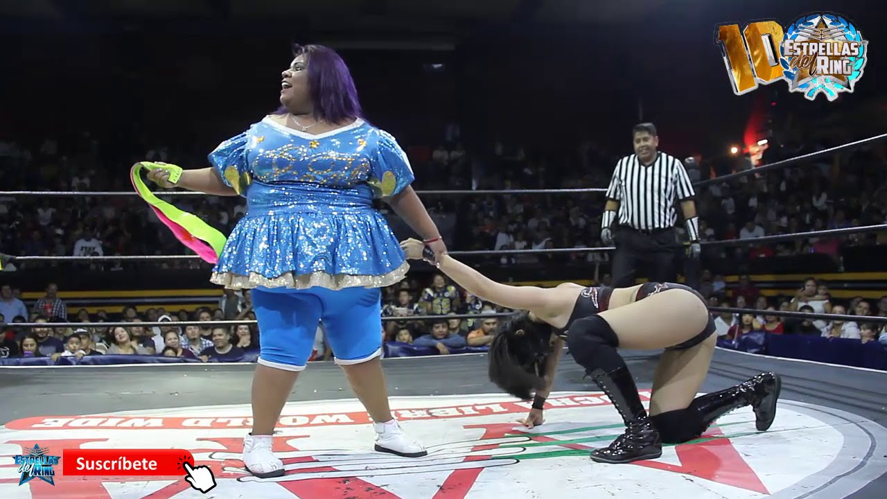 Big Mami y Niño Hamburguesa vs Lady Maravilla y King Balam  CAMPEONATOS MIXTOS AAA