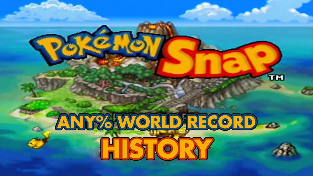 Pokémon Snap - Any% Speedrun World Record History