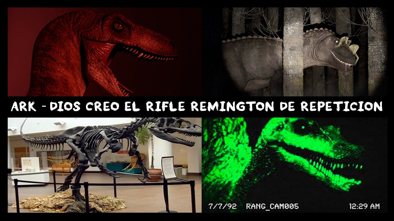 Ark Survival Ascended- Dios creó el rifle remington de repetición