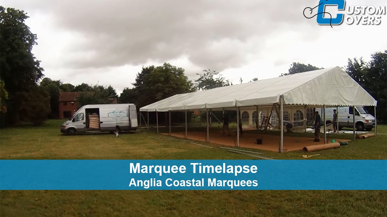 Anglia Coastal Marquees - Marquee Timelapse - Custom Covers Marquees