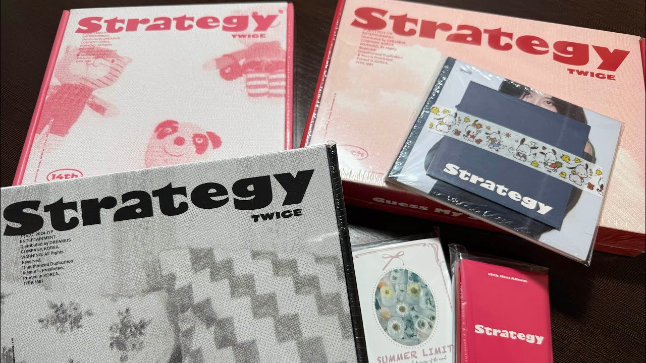 распаковка twice strategy