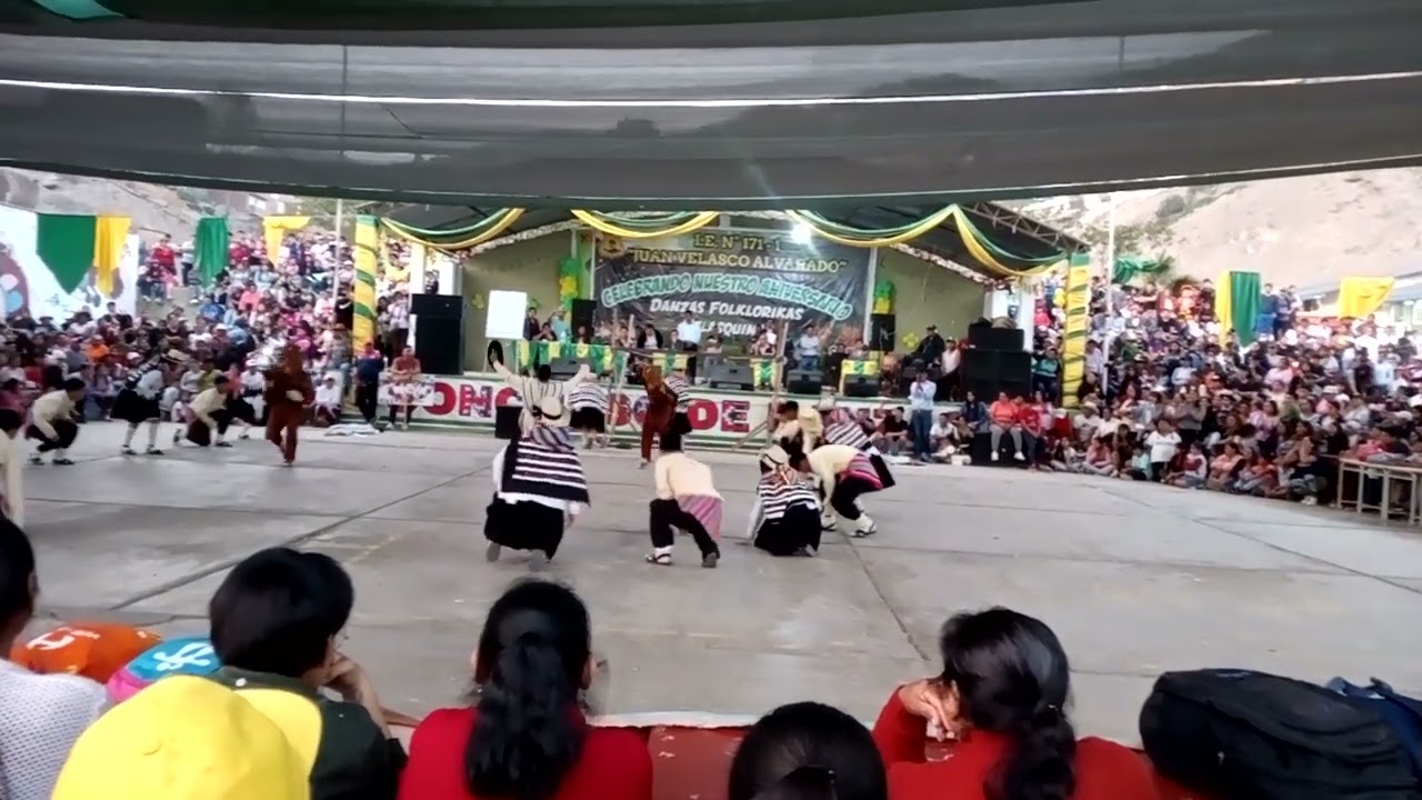 DANZA - CHACCO DE VICUÑA - EN EL COLEGIO DE JUAN VELASCO ALVARADO 2023